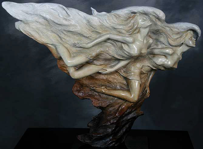 Gaylord Ho - Eternal Friends Bronze Sculpture